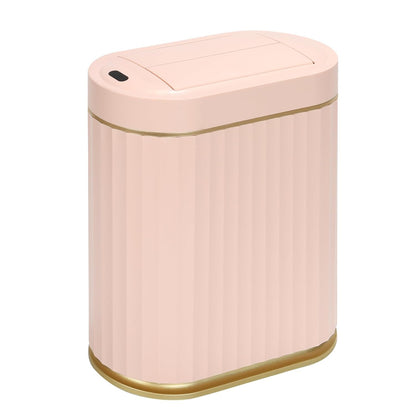 Bathroom Sensor Trash Can, 2 Gallon, Butterfly Lid, Pink