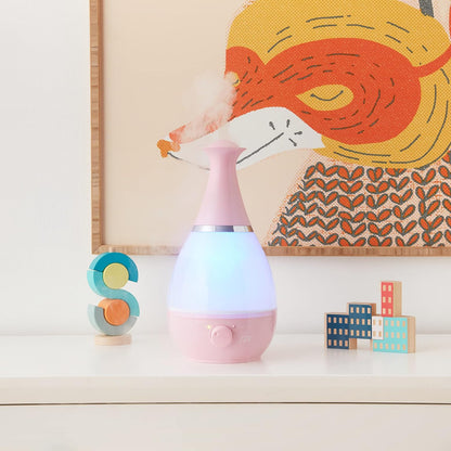 SPT Ultrasonic Humidifier with Fragrance Diffuser, Pink