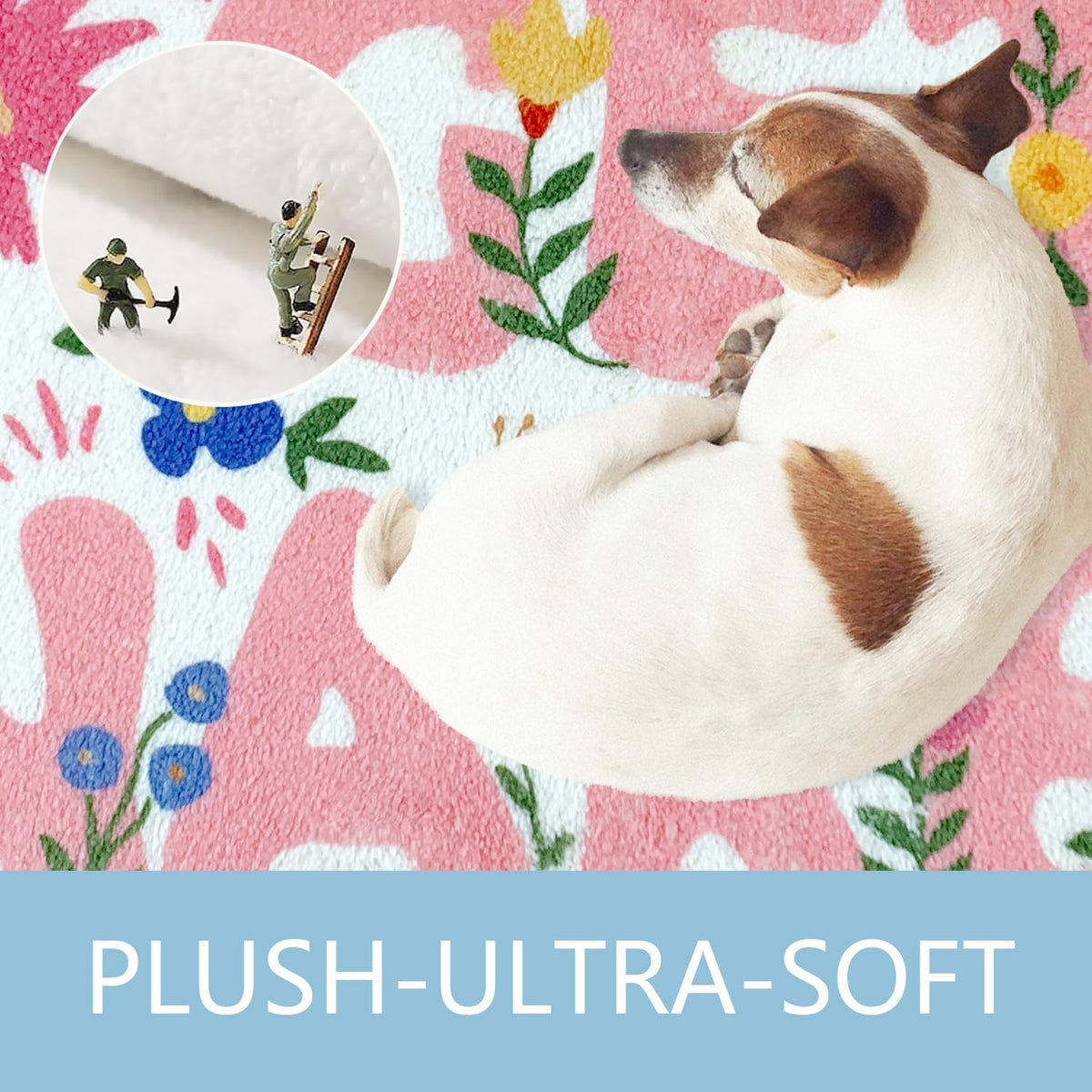 SHIYUE Cute Get Naked Flower Bath Mat，Ultra Soft and Fluffy Microfiber Water Absorption Non Slip Mat for Bedroom Kitchen Bathroom Rug(18"×26" Pink)