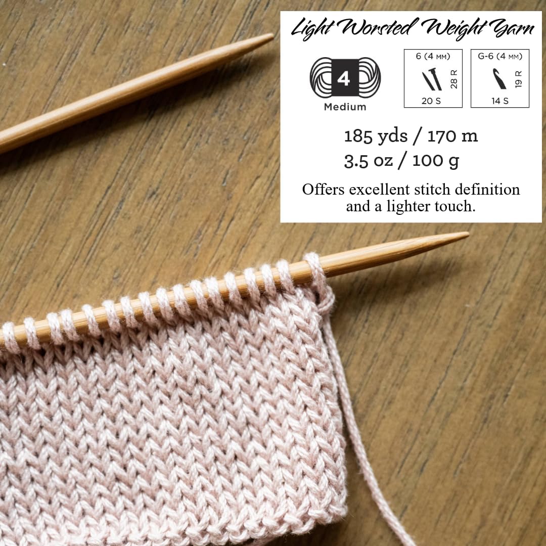 24/7 Cotton Yarn, Pink, 1 Pack