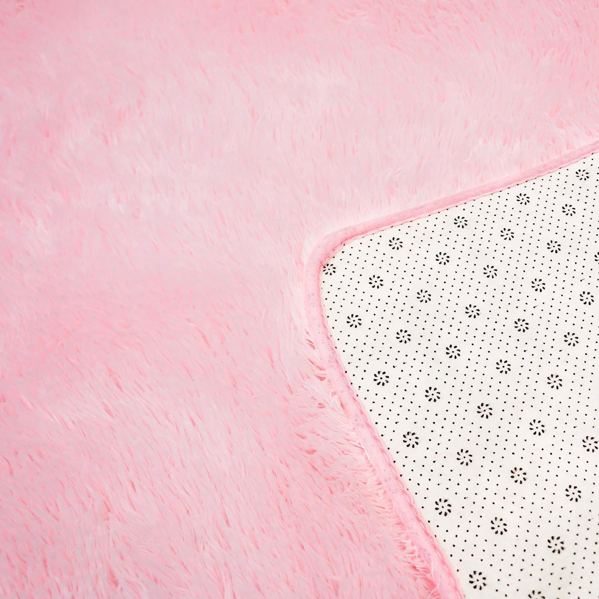 Shag Area Rugs for Bedroom Living Room,4X6 Ultra Soft Fluffy Area Rugs for Dorm,Indoor Carpet Plush Rugs for Living Room Home Decor,Pink
