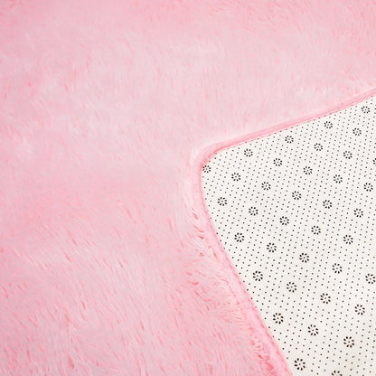 Shag Area Rugs for Bedroom Living Room,4X6 Ultra Soft Fluffy Area Rugs for Dorm,Indoor Carpet Plush Rugs for Living Room Home Decor,Pink
