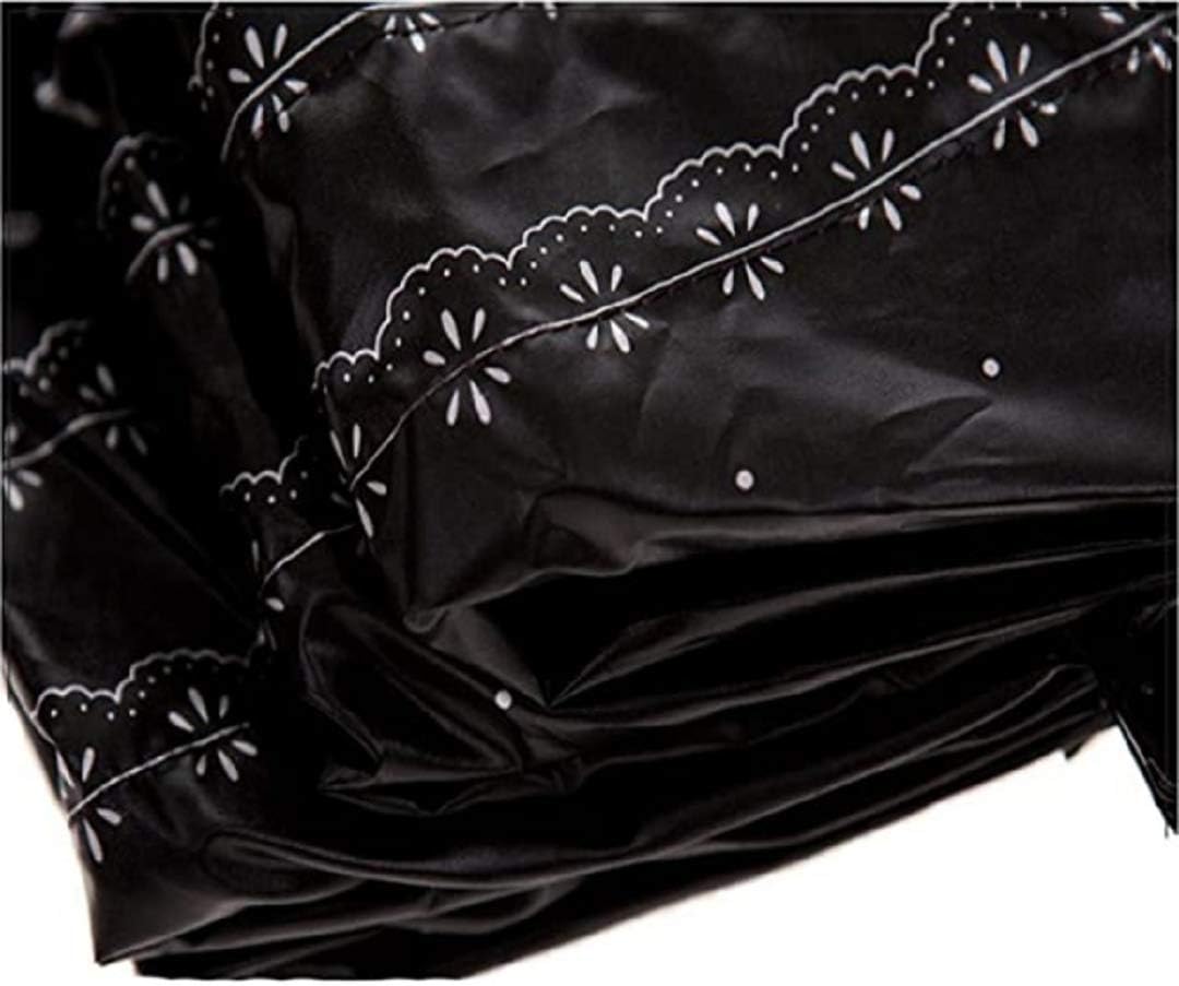 Foldable Lace Parasol Travel Sun Rain Umbrella Compact Anti UV Resistance Princess Sun Umbrella for Women & Girls