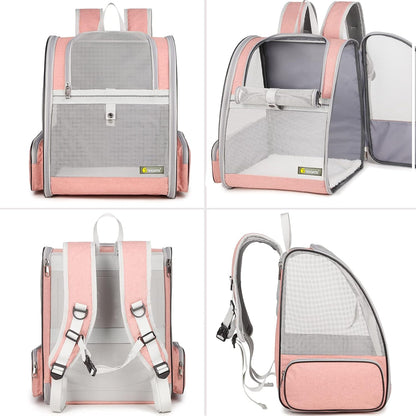 Innovative Traveler Bubble Backpack Pet Carriers for Cats and Dogs
