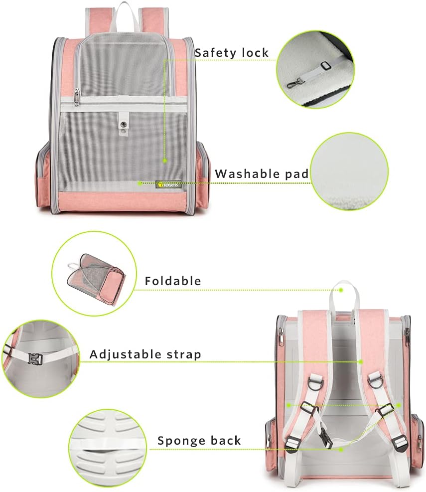 Innovative Traveler Bubble Backpack Pet Carriers for Cats and Dogs
