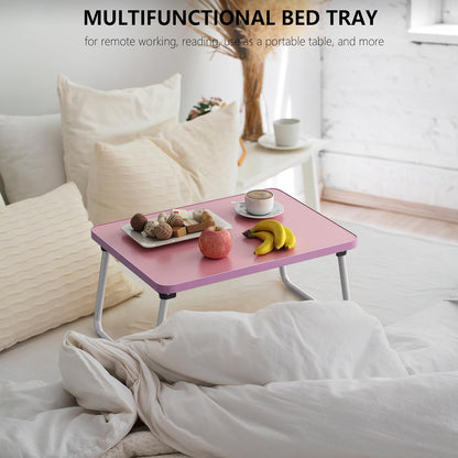 Foldable Lap Desk, Laptop Stand Bed Table Tray for Couch