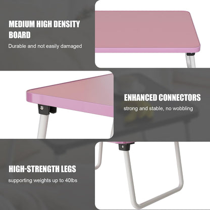 Foldable Lap Desk, Laptop Stand Bed Table Tray for Couch