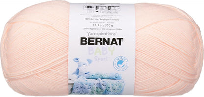 Baby Big Ball Sport Yarn, 12.3 oz, Gauge 3 Light, 100% Acrylic, Peach Blossom