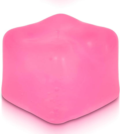 Jumbo Stress Cube Squishy Toy, 2.75" Sensory Fidget Toy