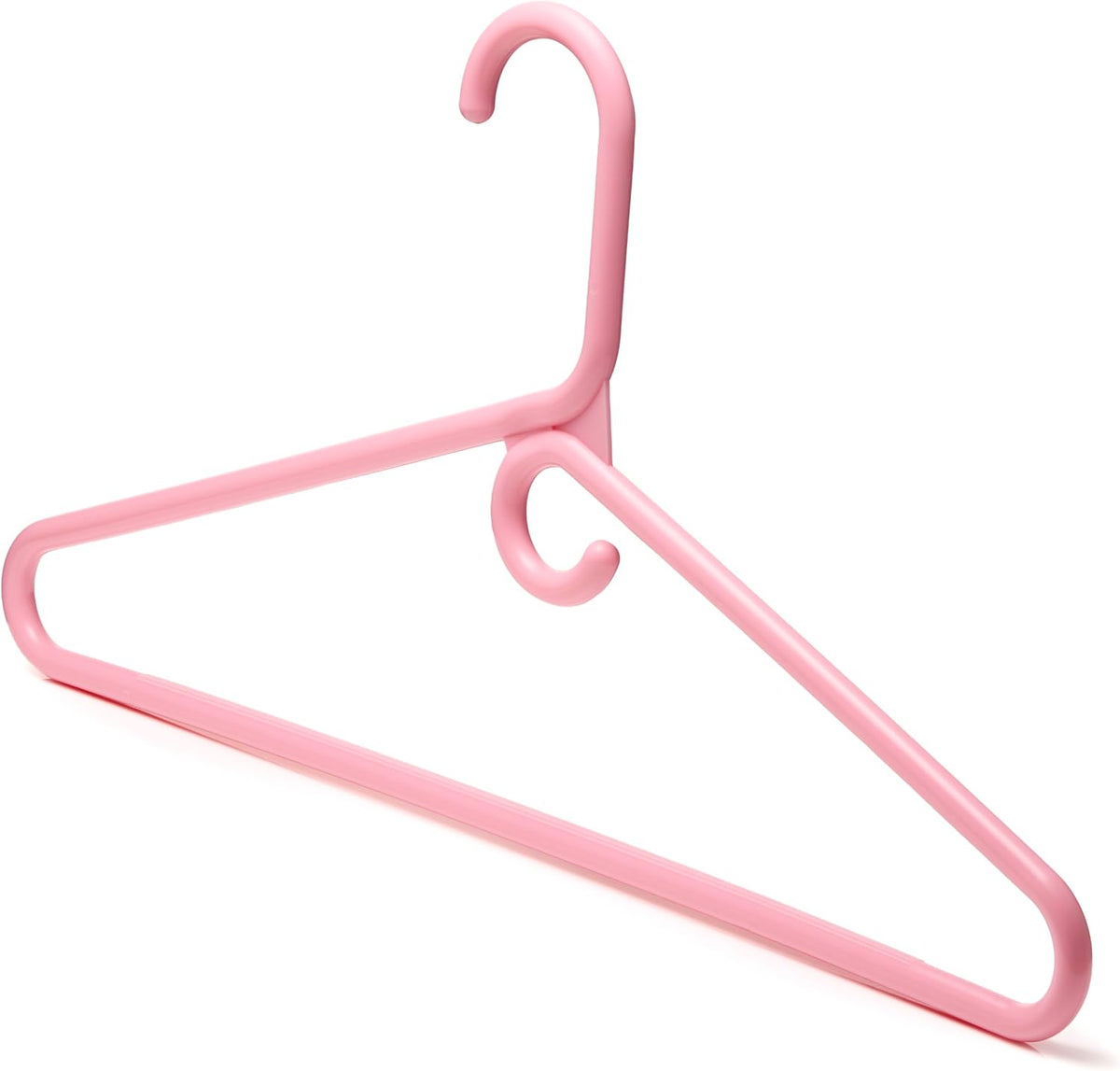 ™ Heavy Duty Plastic Hangers 50 Pack Thick Pink Heavy Duty Hangers
