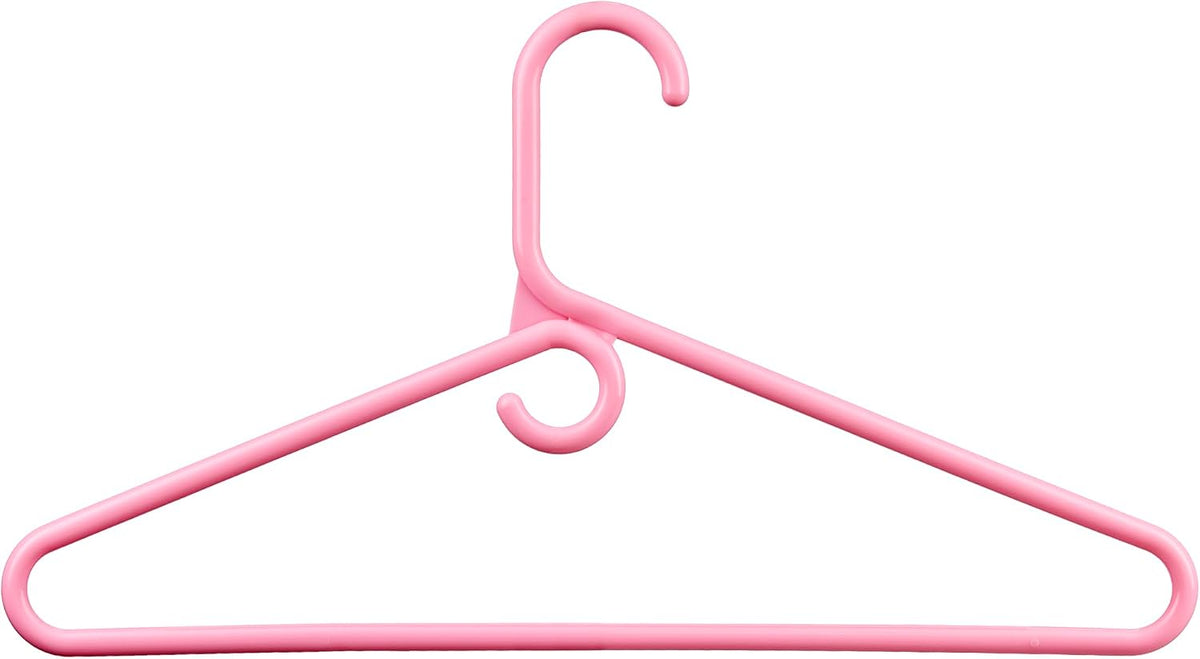 ™ Heavy Duty Plastic Hangers 50 Pack Thick Pink Heavy Duty Hangers