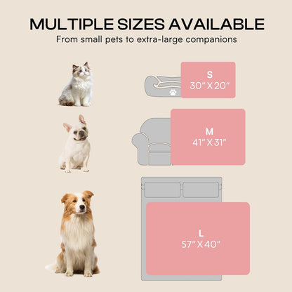 Small Dog Blanket Washable Pet Bed Cover Soft Fluffy Puppy Blanket with Premium Fleece 300GSM Cozy Calming Cat Blankets for Indoor Cats Pink 30x20 inch