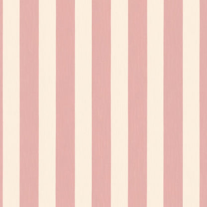 Peel and Stick Wallpaper Pink Cream Striped Vertical Stripes Wall Mural 17.7"x118" Self Adhesive Removable Contact Paper Renter Friendly Wallpaper for Kitchen Bedroom