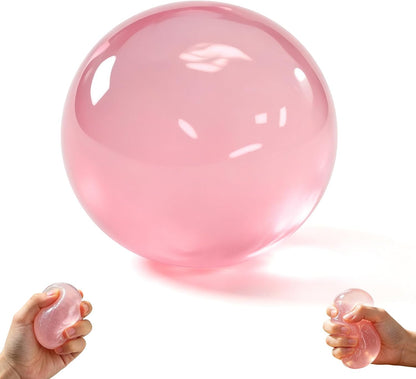 Coconut Oil Squishy, Coconut Oil Stress Ball – Formable No-Rebound Stress Relief Balls, for Adult Calming Desk Decor Anxiety Relief Gifts (Pink)