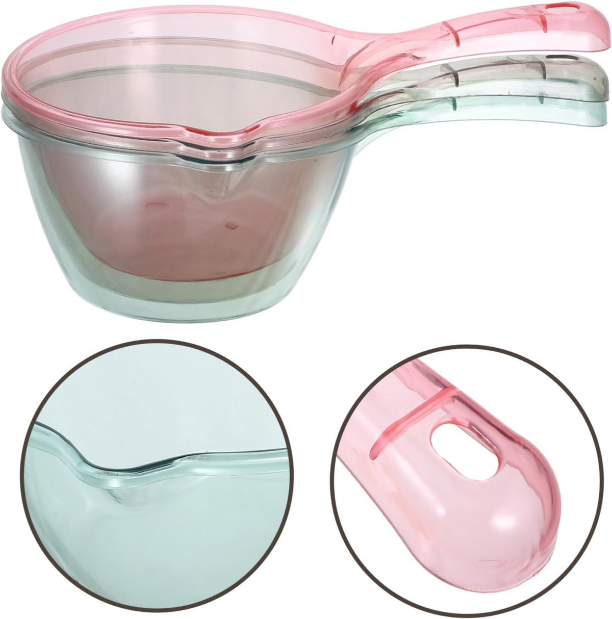 3 Piece Kitchen Water Ladle Set, Pcdg Material, Portable