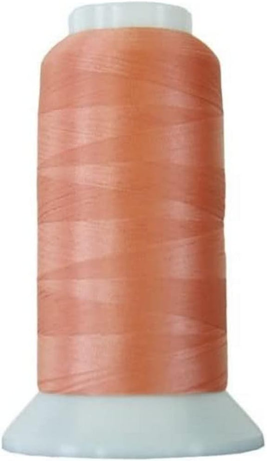 Bottom Line 2-Ply 60-Weight Polyester Embroidery Quilting Sewing Thread - 3,000 Yard Cone (#615 Peach)