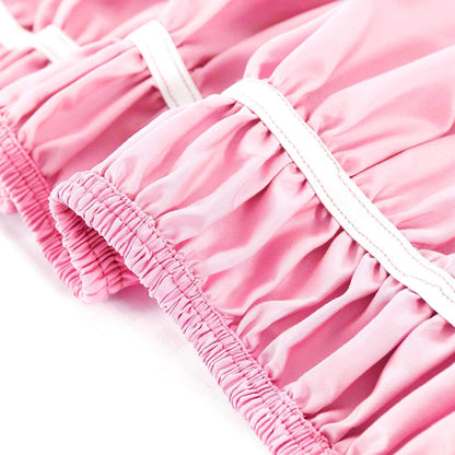 Bed Skirt Wrap Around, Bedskirt 15 Inch Drop Queen Pink