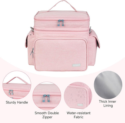 Small Sewing Supplies Organizer Bag(10.5 x 8 x 9inch),Sewing Box