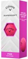 Custom Callaway Golf Supersoft Matte Pink Personalized Golf Balls - 2025 Model