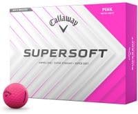 Custom Callaway Golf Supersoft Matte Pink Personalized Golf Balls - 2025 Model