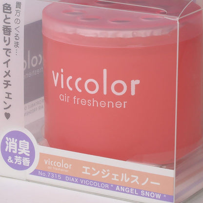 VicColor Gel Based Japanese Under-The-Car Air Refresher/Odor Eliminator Can (Angel Snow Scented)