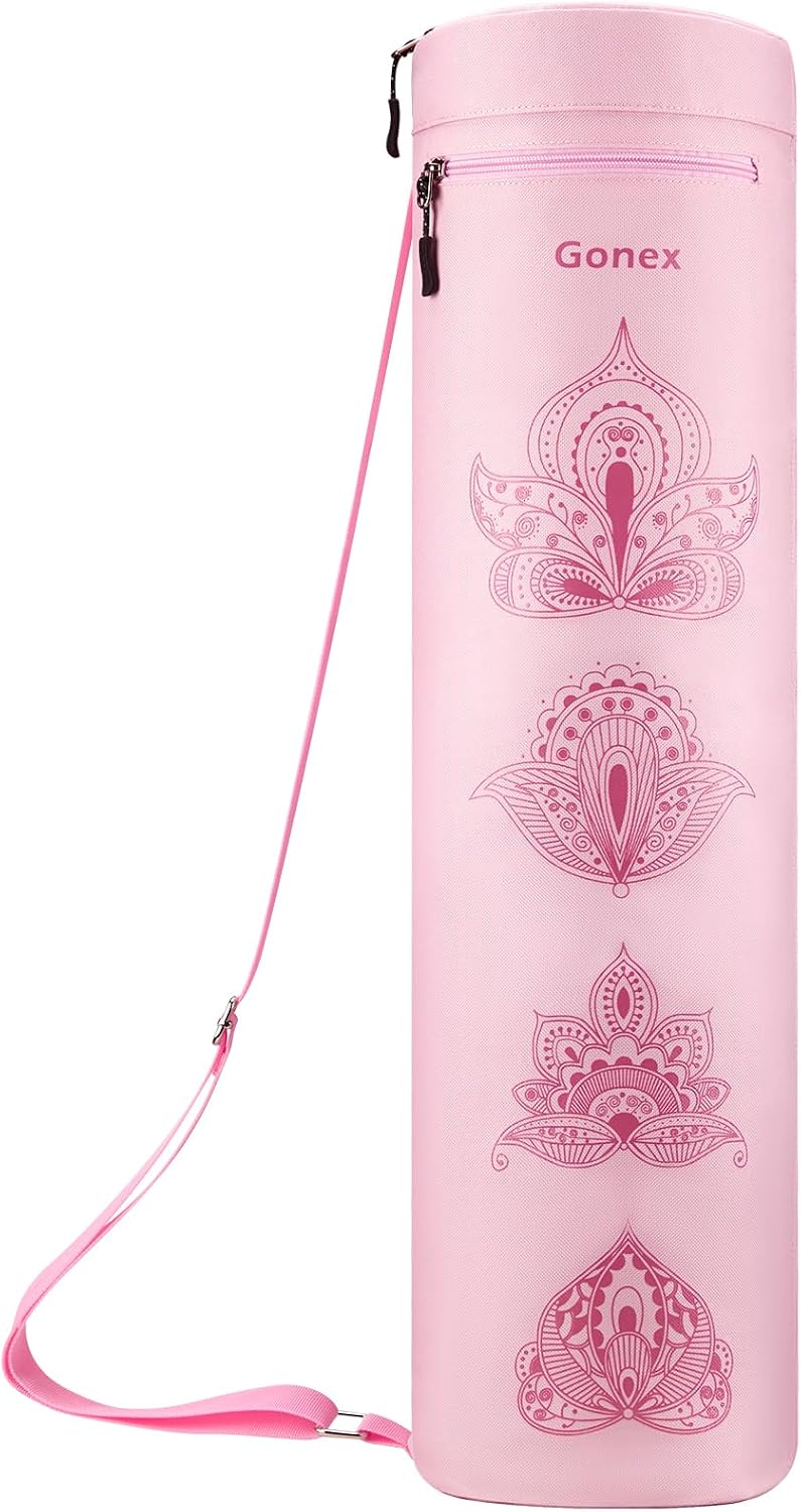 Yoga Mat Bag, Full-Zip Mat Carrier Pilates Mat Carry Bag for Woman