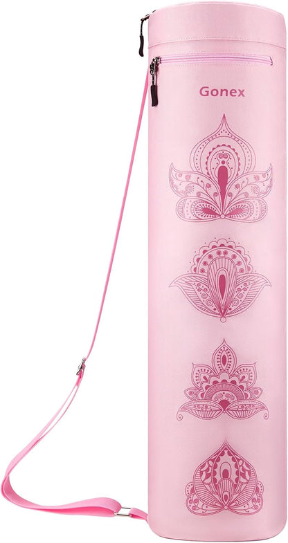 Yoga Mat Bag, Full-Zip Mat Carrier Pilates Mat Carry Bag for Woman