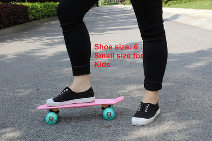 17inchX5inch Completed Skateboard Mini Cruiser Board with High Bounce PU Wheel