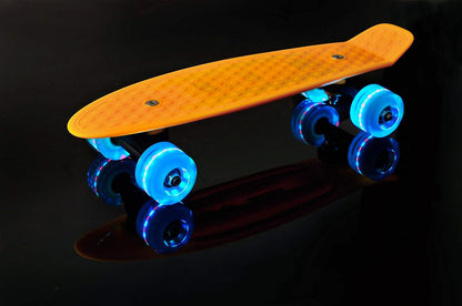 17inchX5inch Completed Skateboard Mini Cruiser Board with High Bounce PU Wheel