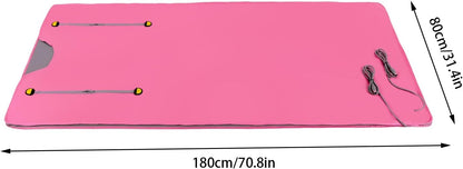 650W Far Infrared Sauna Blanket Sauna Bag Shaper Blanket Controller Professional Detox Beauty Machine Body Fitness Machine Slimming Weight Loss Spa Sauna Blanket Heater,Pink