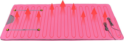 650W Far Infrared Sauna Blanket Sauna Bag Shaper Blanket Controller Professional Detox Beauty Machine Body Fitness Machine Slimming Weight Loss Spa Sauna Blanket Heater,Pink