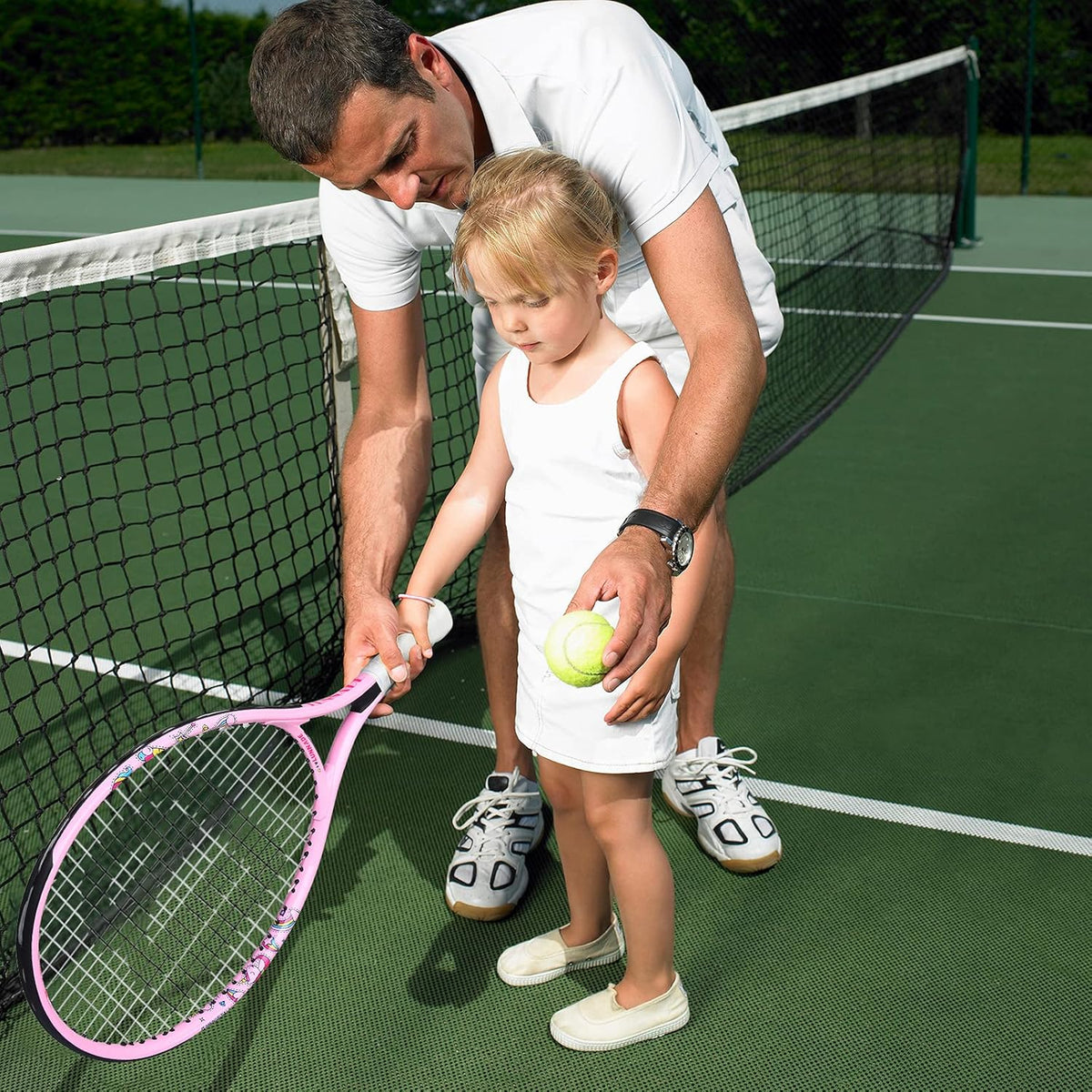 Tennis Racket for Kids Junior, 19/21/23/25 Inch Youth Tennis Racquet with Cover, Suitable for Beginner Boys and Girls Age 3-12