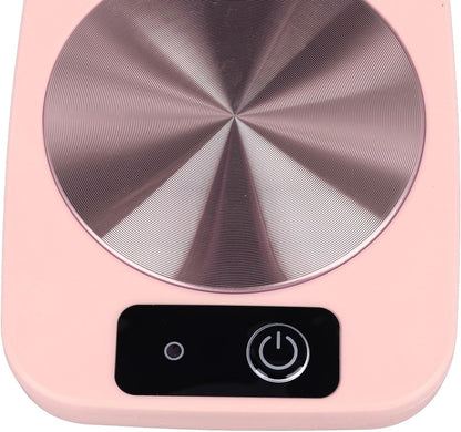 Smart Coffee Warmer, USB Powered Portable Mug Warmer Auto On Off Gravity Induction Mug Warmer for Heating Coffee Beverage Milk Tea (#1), Pink, Gavigainhxngbg972y-11