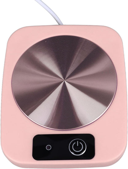 Smart Coffee Warmer, USB Powered Portable Mug Warmer Auto On Off Gravity Induction Mug Warmer for Heating Coffee Beverage Milk Tea (#1), Pink, Gavigainhxngbg972y-11