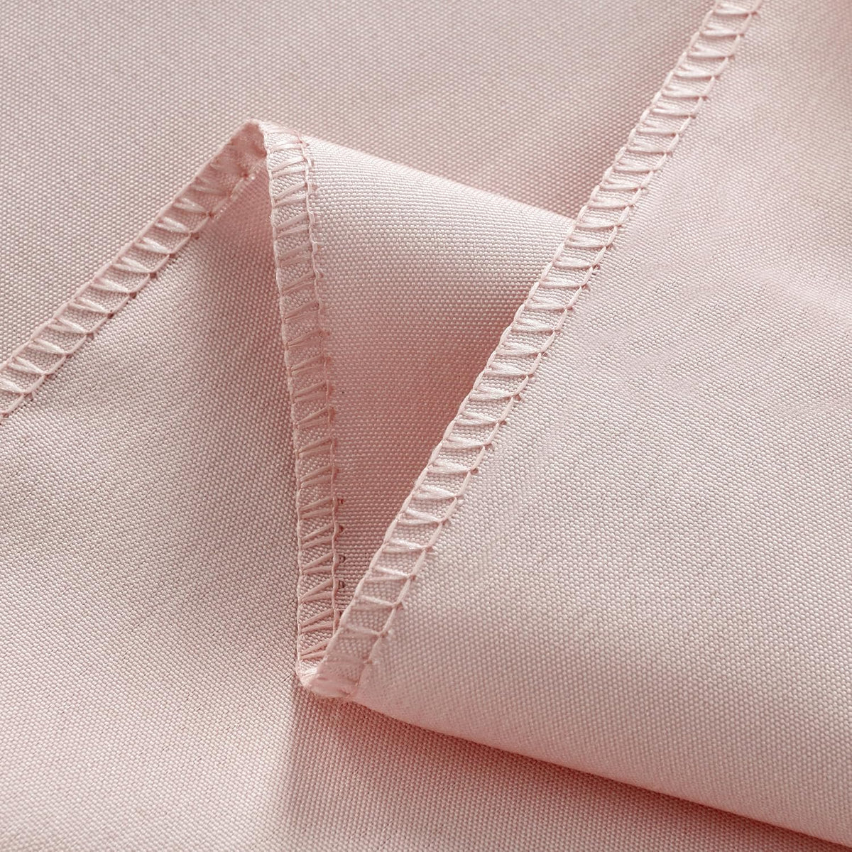 2-Pack 60x102 inch Dusty Pink Table Cloths, Solid Stain and Wrinkle Resistant Oblong Tablecloth, Premium Plain Weave Polyester Fabric Rectangle Table Linen Covers for Hotel, Wedding