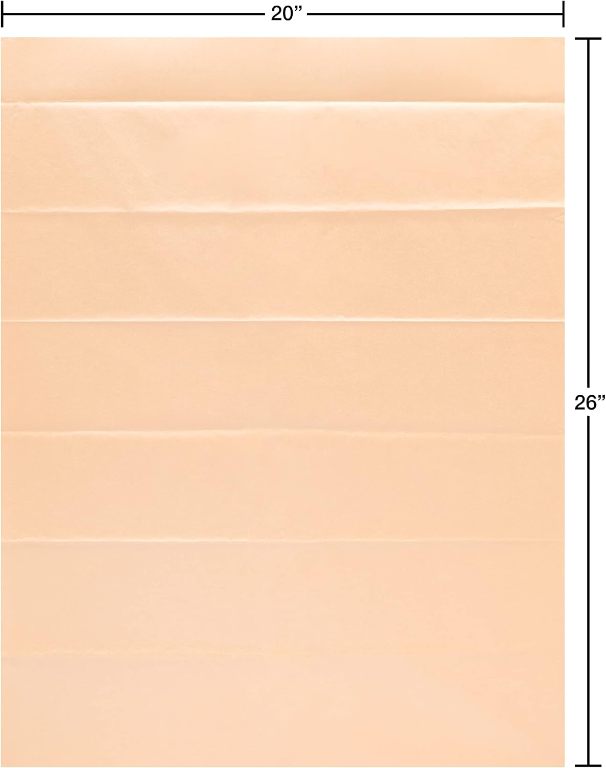 8 Sheet Tissue Paper (Pink and Peach with Rose Edges) Valentines, Birthdays, Crafts, DIY and More