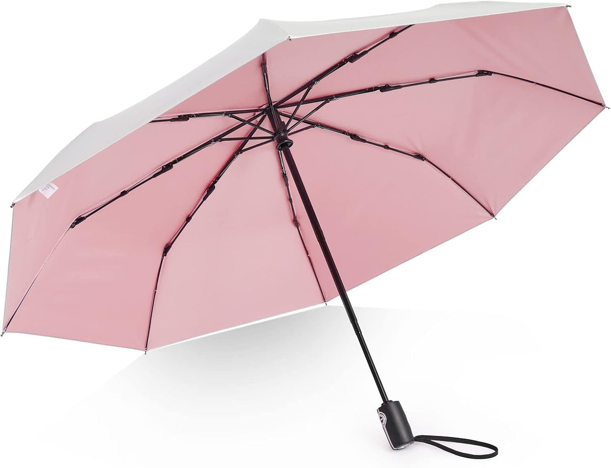 46 Inch UPF 50+ UV Protection Umbrella for Sun & Rain