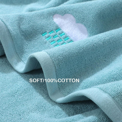 Bathroom Hand Towels Set of 4,Soft Hand Towel Soft Cotton Towel Highly Absorbent Hand Towel, Hand Towels for Bath,Kitchen, Face, Gym and Spa, Size 14" x 29"(Pink/Gray/Green/White)