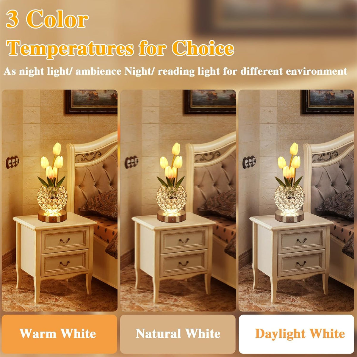 Birthday Gifts for Women Mothers Day Gifts/for Mom Tulip Table Lamp