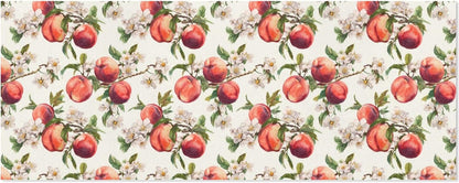 3 Rolls Birthday Wrapping Paper Roll - Watercolor Peaches Design Gift Wrapping Paper for Christmas, Bridal, Holiday, Party, Baby Shower - 58 x 22.8 inch