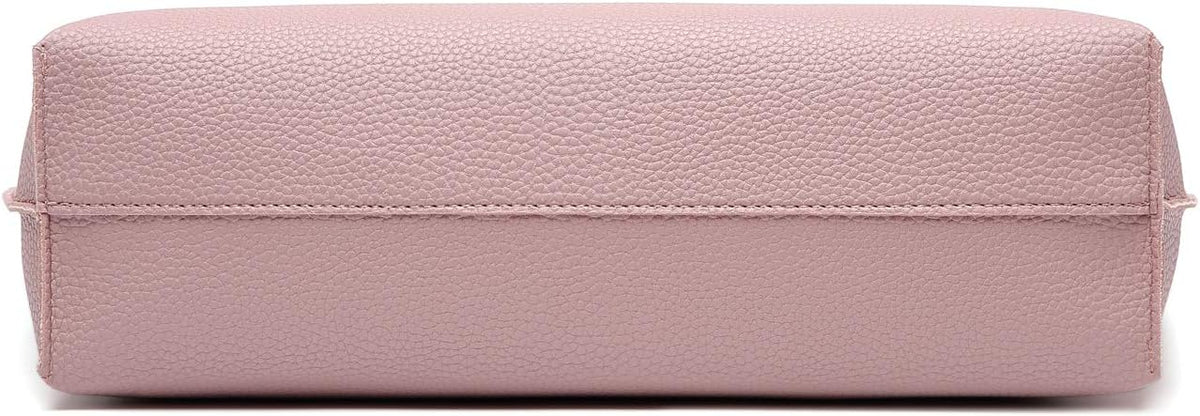 Women's Soft Faux Leather Tote Shoulder Bag from, Big Capacity Tassel Handbag