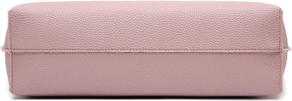 Women's Soft Faux Leather Tote Shoulder Bag from, Big Capacity Tassel Handbag