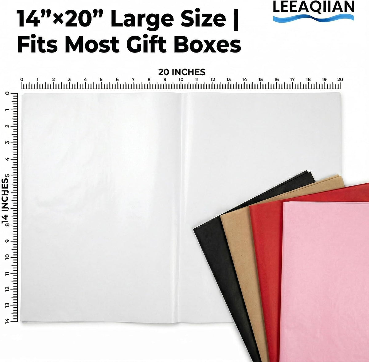 Pink Tissue Paper 14x20 Inches 200 Sheets Tissue Paper for Gift Bags