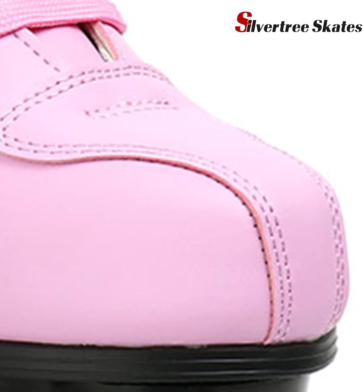Women's Roller Skates PU Leather High-top Roller Skate Four-Wheel Roller Skate Shiny Roller Skates with Carry Bag for Girls