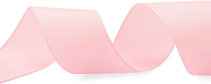 1-1/2" X 50 Yards Solid Pink Grosgrain Ribbon, Perfect for Crafts, Wedding Decor, DIY Hair Accessories, Sewing, Gift Package Wrapping and More