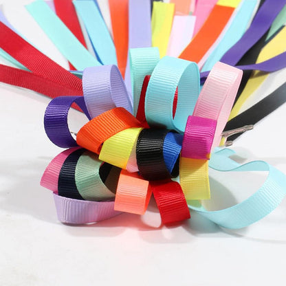 1-1/2" X 50 Yards Solid Pink Grosgrain Ribbon, Perfect for Crafts, Wedding Decor, DIY Hair Accessories, Sewing, Gift Package Wrapping and More