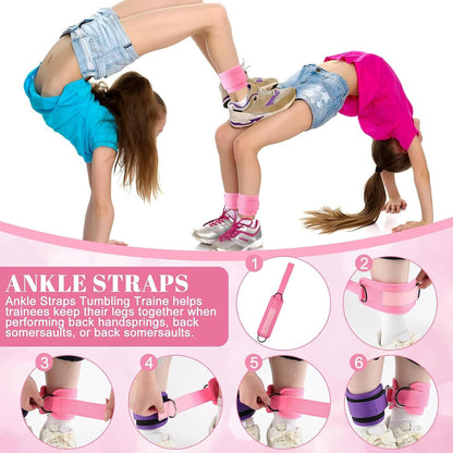 Seenelling 9pcs Stunt Cheer Flyer Training, Flyer Stand Cheer