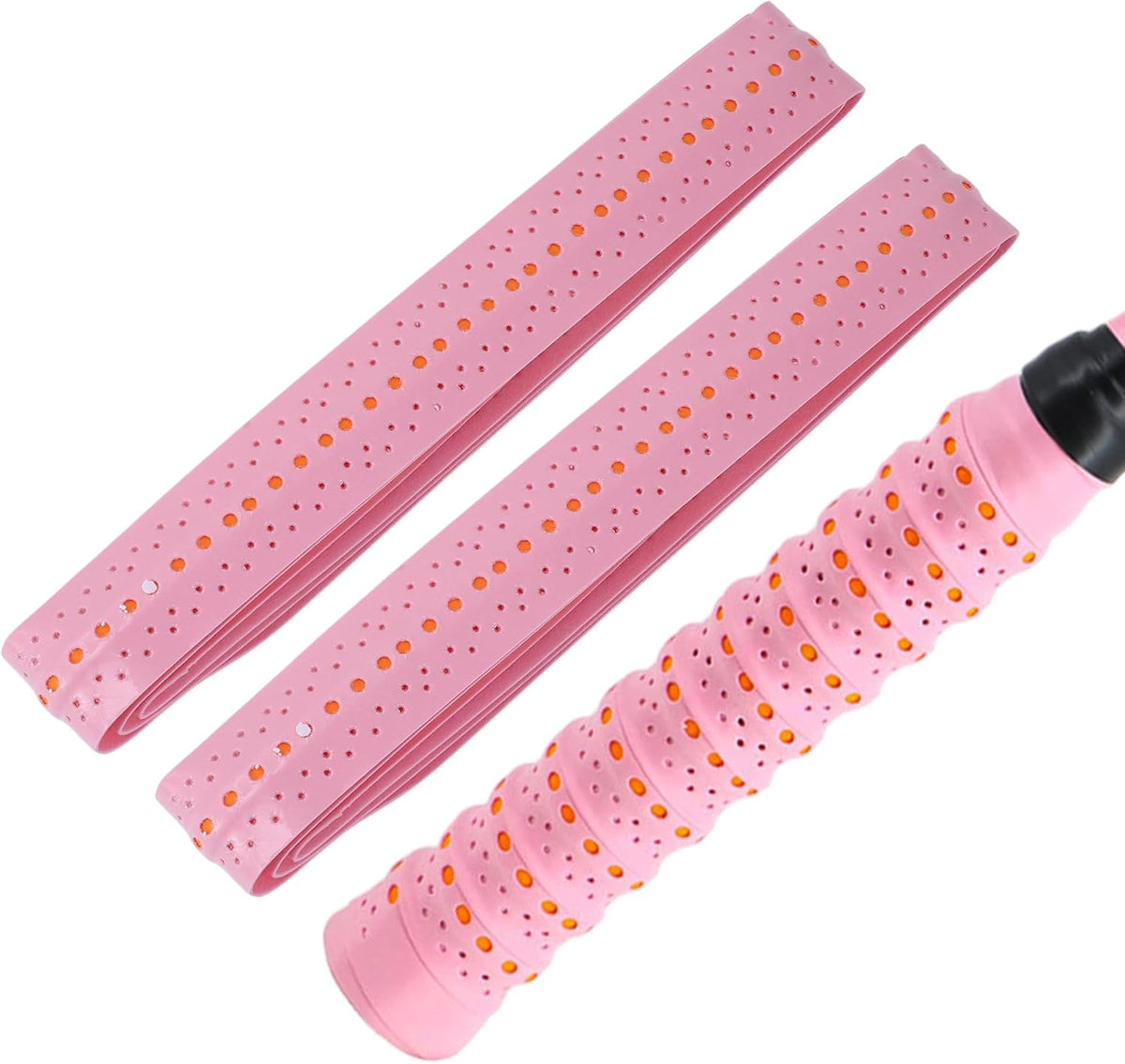 2 Pcs Tennis Racket Grip Tape, Badminton Grip Tape, Anti-Slip, Absorbent, Breathable Racket Overgrip Tape