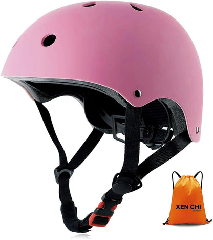 Kids Bike Helmet, Adjustable Multi-Sport Helmet for Ages 3–16, 3 Sizes