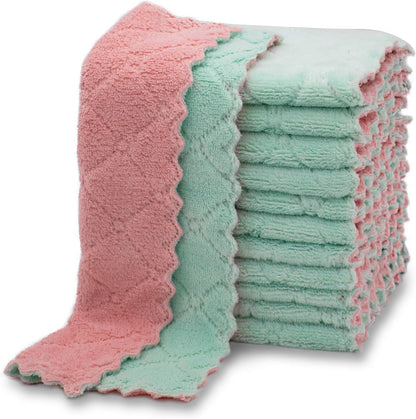 12 Pack Dish Cloths for Washing Dishes